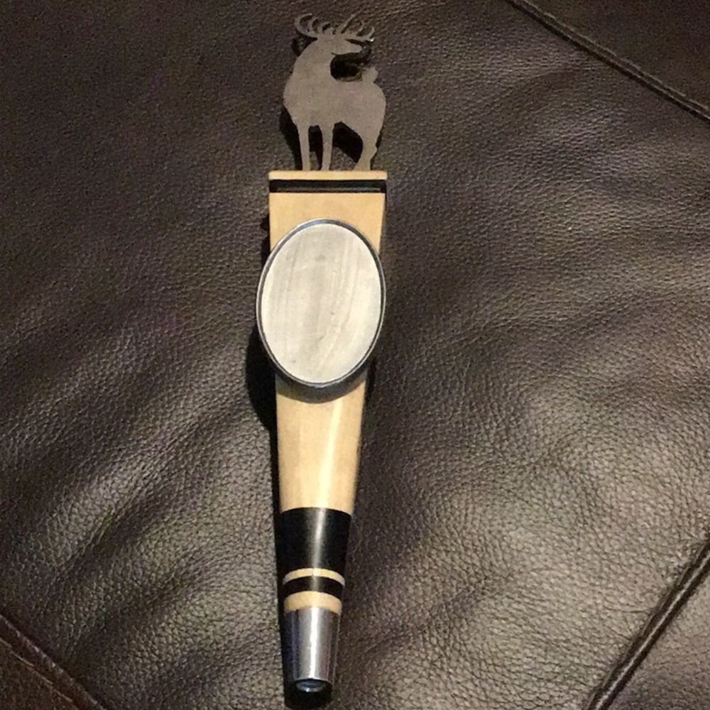 🍻 Dominion Brewing Co. Oak Barrel Stout Beer Tap Handle 12.5”